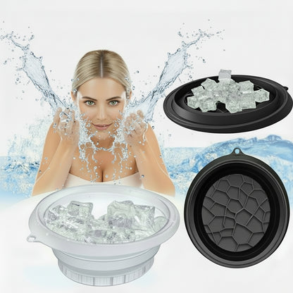 IceDip Pro- Foldable Face Ice Bath Bowl