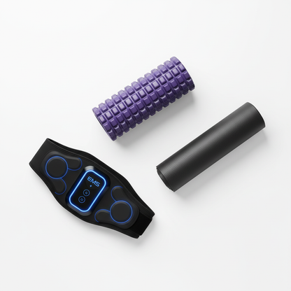 Bundle Flatlay - Heller weißer Hintergrund