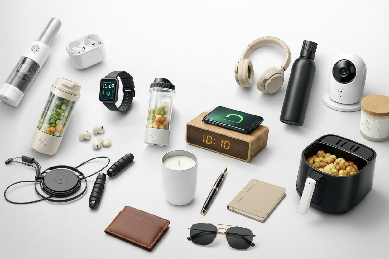 Produkte Top-Down View